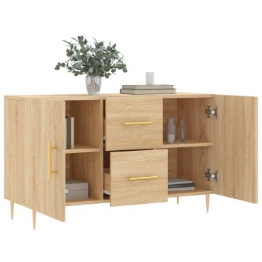 vidaXL Ντουλάπι Sonoma Δρυς 100x36x60cm από Επεξεργασμένο Ξύλο 1 τεμ.