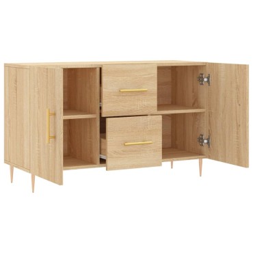 vidaXL Ντουλάπι Sonoma Δρυς 100x36x60cm από Επεξεργασμένο Ξύλο 1 τεμ.