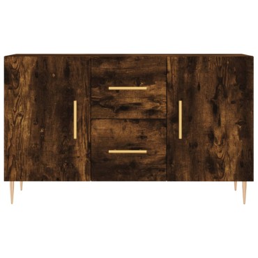 vidaXL Μπουφές Καπνιστή Δρυς 100x36x60cm Επεξεργασμένο Ξύλο 1 τεμ.