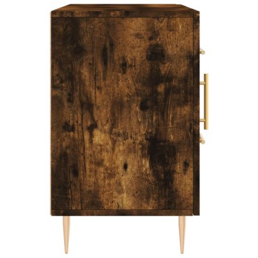 vidaXL Μπουφές Καπνιστή Δρυς 100x36x60cm Επεξεργασμένο Ξύλο 1 τεμ.