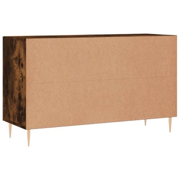 vidaXL Μπουφές Καπνιστή Δρυς 100x36x60cm Επεξεργασμένο Ξύλο 1 τεμ.