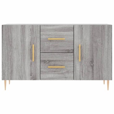 vidaXL Μπουφές Γκρι Sonoma 100x36x60cm από Επεξεργασμένο Ξύλο 1 τεμ.