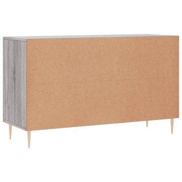 vidaXL Μπουφές Γκρι Sonoma 100x36x60cm από Επεξεργασμένο Ξύλο 1 τεμ.