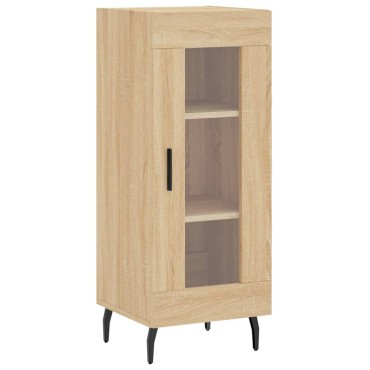 vidaXL Ντουλάπι Sonoma Δρυς 34,5x34x90cm από Επεξεργασμένο Ξύλο 1 τεμ.