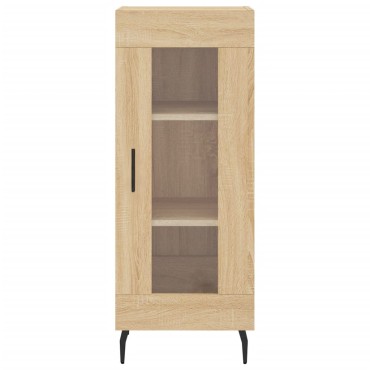 vidaXL Ντουλάπι Sonoma Δρυς 34,5x34x90cm από Επεξεργασμένο Ξύλο 1 τεμ.
