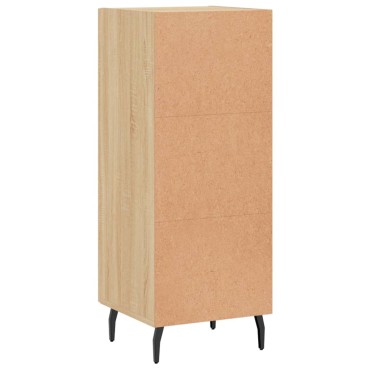 vidaXL Ντουλάπι Sonoma Δρυς 34,5x34x90cm από Επεξεργασμένο Ξύλο 1 τεμ.