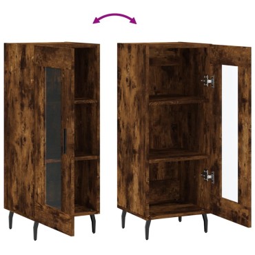 vidaXL Ντουλάπι Καπνιστή Δρυς 34,5x34x90cm Επεξεργασμένο Ξύλο 1 τεμ.