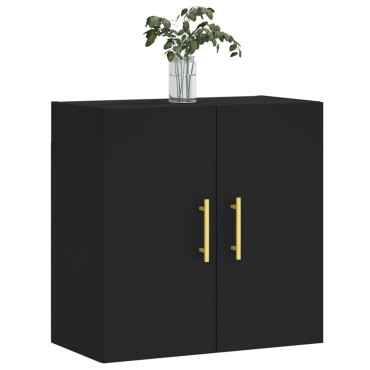 vidaXL Ντουλάπι Τοίχου Μαύρο 60x31x60cm από Επεξεργασμένο Ξύλο 1 τεμ.