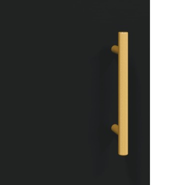 vidaXL Ντουλάπι Τοίχου Μαύρο 60x31x60cm από Επεξεργασμένο Ξύλο 1 τεμ.