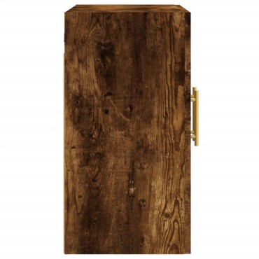 vidaXL Ντουλάπι Τοίχου Καπνιστή Δρυς 60x31x60cm Επεξεργασμένο Ξύλο 1 τεμ.