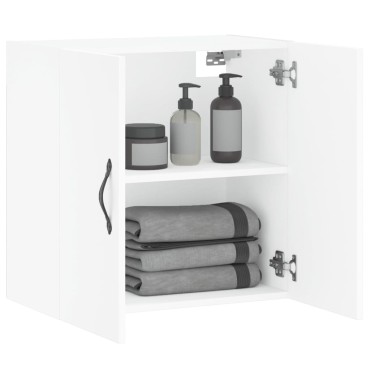 vidaXL Ντουλάπι Τοίχου Λευκό 60x31x60cm από Επεξεργασμένο Ξύλο 1 τεμ.
