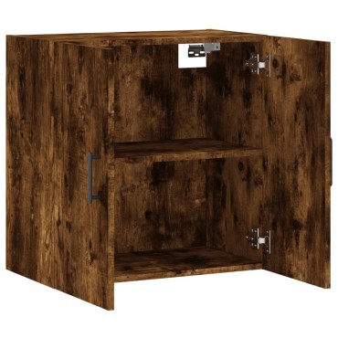vidaXL Ντουλάπι Τοίχου Καπνιστή Δρυς 60x31x60cm Επεξεργασμένο Ξύλο 1 τεμ.