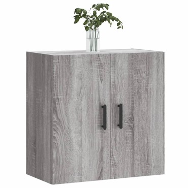 vidaXL Ντουλάπι Τοίχου Γκρι Sonoma 60x31x60cm από Επεξεργασμένο Ξύλο 1 τεμ.