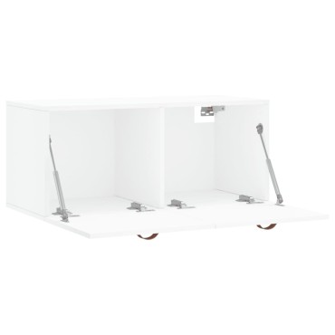 vidaXL Ντουλάπι Τοίχου Λευκό 80x36,5x35cm από Επεξεργασμένο Ξύλο 1 τεμ.