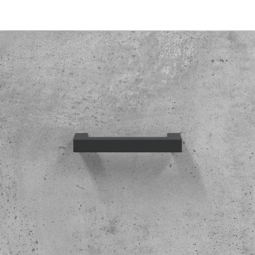 vidaXL Ντουλάπι Τοίχου Γκρι Σκυρ. 80x36,5x35cm Επεξεργασμένο Ξύλο 1 τεμ.