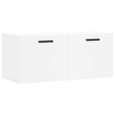 vidaXL Ντουλάπι Τοίχου Λευκό 80x36,5x35cm από Επεξεργασμένο Ξύλο 1 τεμ.