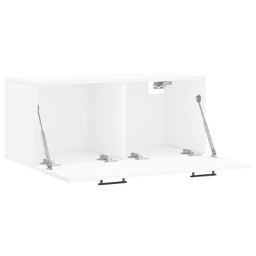 vidaXL Ντουλάπι Τοίχου Λευκό 80x36,5x35cm από Επεξεργασμένο Ξύλο 1 τεμ.