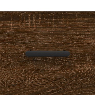vidaXL Ντουλάπι Τοίχου Καφέ Δρυς 80x36,5x35cm Επεξεργασμένο Ξύλο 1 τεμ.
