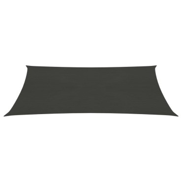 vidaXL Πανί Σκίασης Ανθρακί 2,5 x 4 μ. από HDPE 160 γρ/μ²