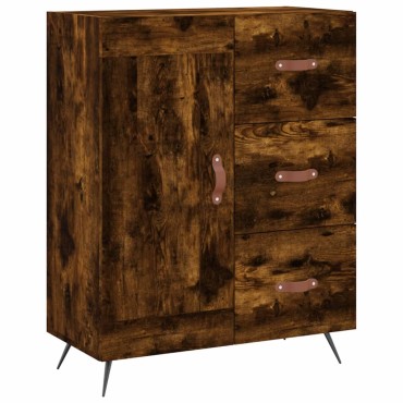 vidaXL Ντουλάπι Καπνιστή Δρυς 69,5x34x90cm Επεξεργασμένο Ξύλο 1 τεμ.