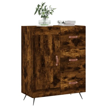 vidaXL Ντουλάπι Καπνιστή Δρυς 69,5x34x90cm Επεξεργασμένο Ξύλο 1 τεμ.