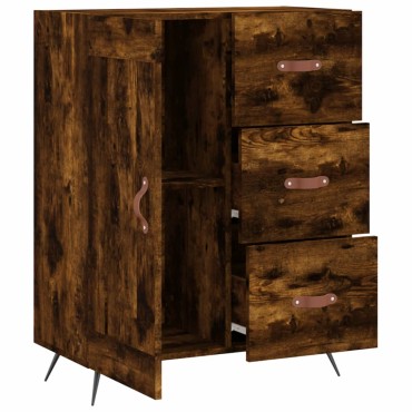 vidaXL Ντουλάπι Καπνιστή Δρυς 69,5x34x90cm Επεξεργασμένο Ξύλο 1 τεμ.