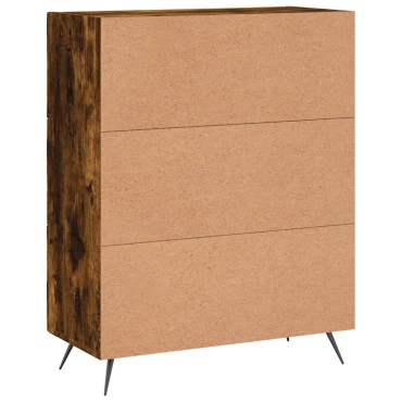 vidaXL Ντουλάπι Καπνιστή Δρυς 69,5x34x90cm Επεξεργασμένο Ξύλο 1 τεμ.