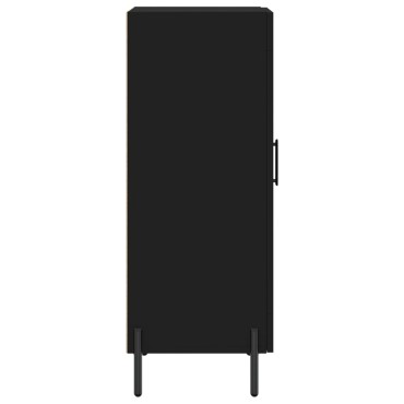 vidaXL Ντουλάπι Μαύρο 34,5x34x90cm από Επεξεργασμένο Ξύλο 1 τεμ.