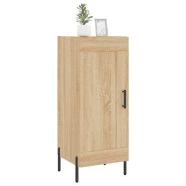 vidaXL Ντουλάπι Sonoma Δρυς 34,5x34x90cm από Επεξεργασμένο Ξύλο 1 τεμ.