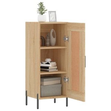 vidaXL Ντουλάπι Sonoma Δρυς 34,5x34x90cm από Επεξεργασμένο Ξύλο 1 τεμ.