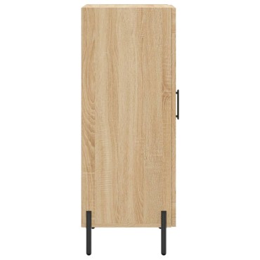 vidaXL Ντουλάπι Sonoma Δρυς 34,5x34x90cm από Επεξεργασμένο Ξύλο 1 τεμ.