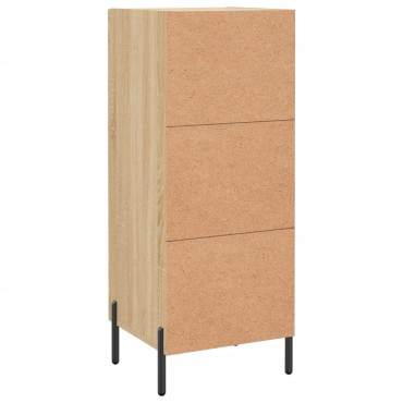 vidaXL Ντουλάπι Sonoma Δρυς 34,5x34x90cm από Επεξεργασμένο Ξύλο 1 τεμ.