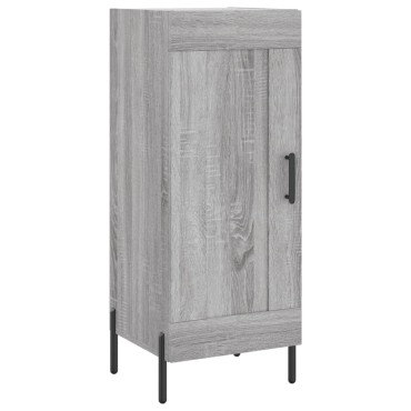 vidaXL Ντουλάπι Γκρι Sonoma 34,5x34x90cm από Επεξεργασμένο Ξύλο 1 τεμ.