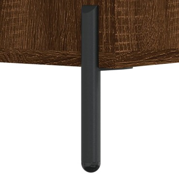 vidaXL Ντουλάπι Καφέ Δρυς 34,5x34x90cm Επεξεργασμένο Ξύλο 1 τεμ.