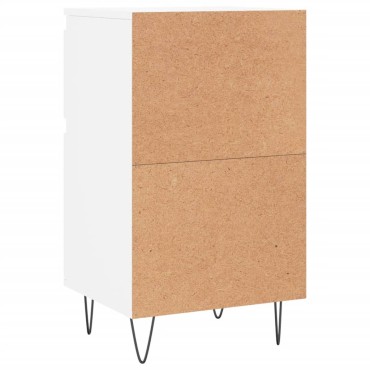 vidaXL Ντουλάπια 2 τεμ. Λευκά 40x35x70cm από Επεξεργασμένο Ξύλο