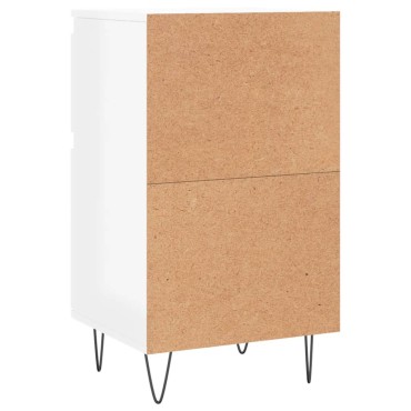 vidaXL Ντουλάπια 2 τεμ. Γυαλιστ. Λευκό 40x35x70cm από Επεξεργ. Ξύλο