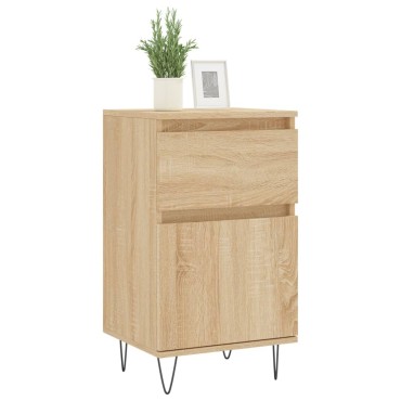 vidaXL Ντουλάπια 2 τεμ. Sonoma Δρυς 40x35x70cm Επεξεργασμένο Ξύλο