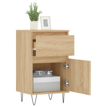 vidaXL Ντουλάπια 2 τεμ. Sonoma Δρυς 40x35x70cm Επεξεργασμένο Ξύλο