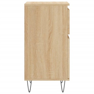 vidaXL Ντουλάπια 2 τεμ. Sonoma Δρυς 40x35x70cm Επεξεργασμένο Ξύλο