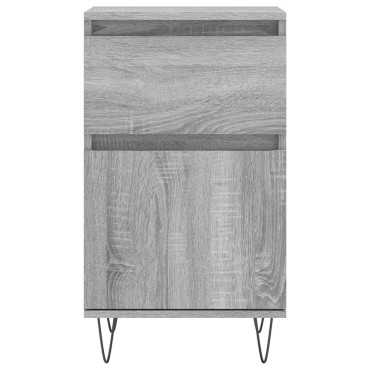 vidaXL Ντουλάπια 2 τεμ. Γκρι Sonoma 40x35x70cm Επεξεργασμένο Ξύλο