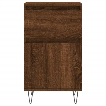 vidaXL Ντουλάπια 2 τεμ. Καφέ Δρυς 40x35x70cm από Επεξεργασμένο Ξύλο