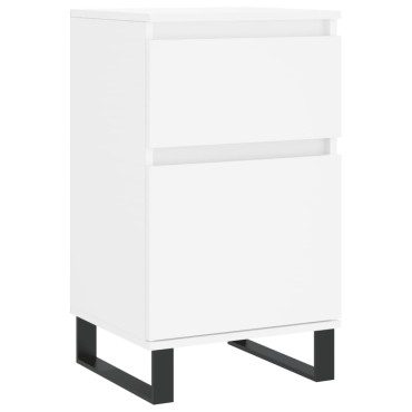 vidaXL Συρταριέρα Λευκή 40x35x70cm από Επεξεργασμένο Ξύλο 1 τεμ.