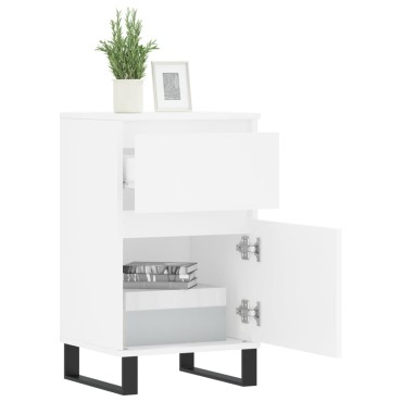 vidaXL Ντουλάπια 2 τεμ. Λευκά 40x35x70cm από Επεξεργασμένο Ξύλο