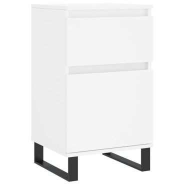 vidaXL Ντουλάπια 2 τεμ. Λευκά 40x35x70cm από Επεξεργασμένο Ξύλο