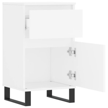 vidaXL Ντουλάπια 2 τεμ. Λευκά 40x35x70cm από Επεξεργασμένο Ξύλο