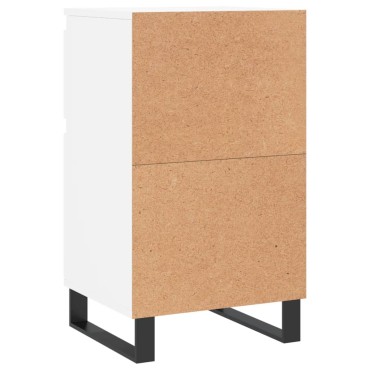 vidaXL Ντουλάπια 2 τεμ. Λευκά 40x35x70cm από Επεξεργασμένο Ξύλο