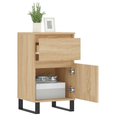 vidaXL Ντουλάπια 2 τεμ. Sonoma Δρυς 40x35x70cm Επεξεργασμένο Ξύλο