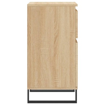 vidaXL Ντουλάπια 2 τεμ. Sonoma Δρυς 40x35x70cm Επεξεργασμένο Ξύλο