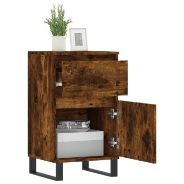 vidaXL Ντουλάπια 2 τεμ. Καπνιστή Δρυς 40x35x70cm από Επεξεργ. Ξύλο
