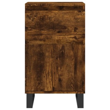 vidaXL Ντουλάπια 2 τεμ. Καπνιστή Δρυς 40x35x70cm από Επεξεργ. Ξύλο